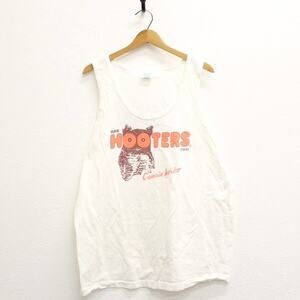 Vintage Hooters Cancun Mexico Tank T Shirt XL